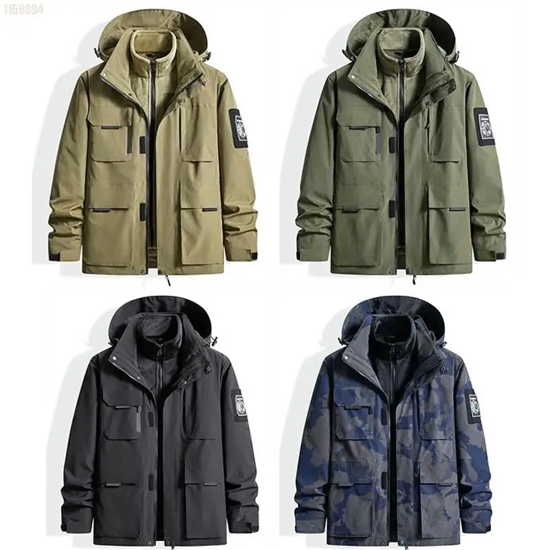 Chaqueta de seguridad con capucha para hombre, protección de cuerpo completo, corte, ropa táctica para exteriores, antipuñaladas, novedad de invierno, 2025 - imagen 5