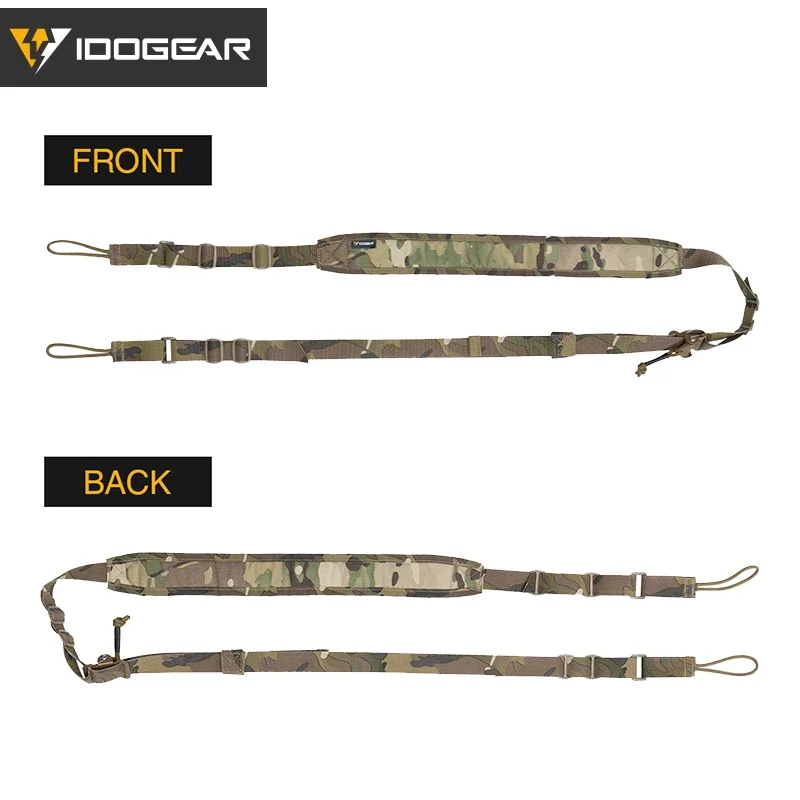 IDOGEAR eslinga táctica de 2 puntos MK1 estilo vikingo VTAC eslinga táctica multifunción 3432 - imagen 3