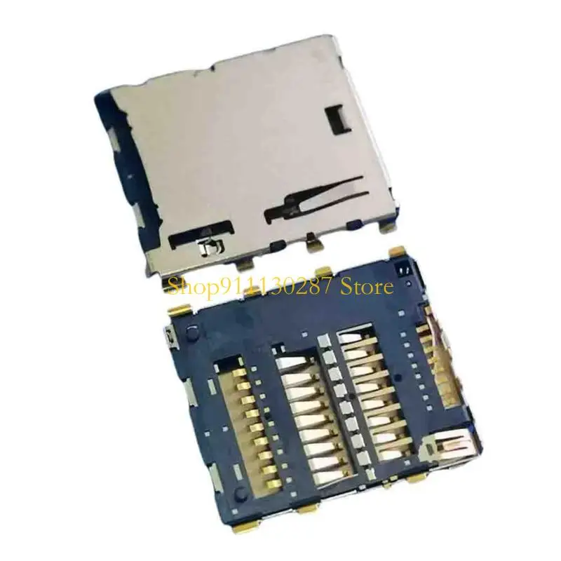 Bandeja enchufe con ranura para lector tarjetas memoria consola juegos J1HC para pieza reparación NS2 - imagen 4
