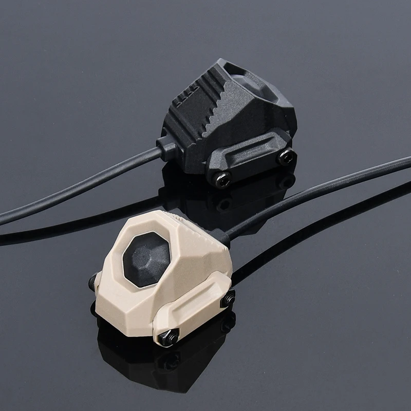 Nuevo interruptor de botón táctico AXON SL compatible con linterna M300 M600 PEQ DBAL interruptor láser caza Airsoft arma explorador accesorio - imagen 3