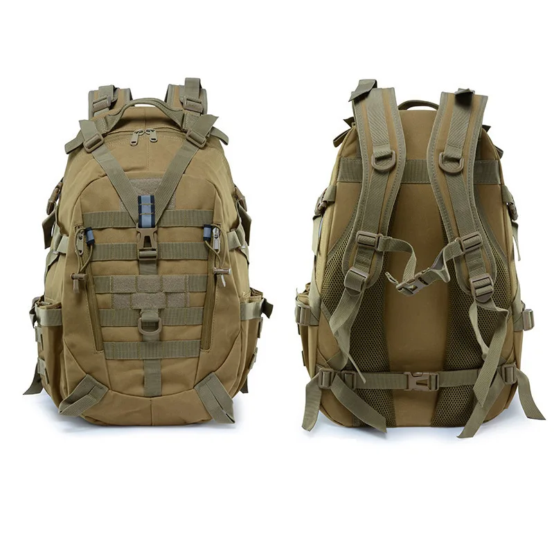 Bolsa de escalada militar para hombre, mochila táctica del ejército al aire libre, senderismo, viajes, deportes, mochila impermeable, Camping, caza - imagen 4
