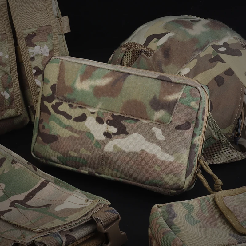 Bolsa GP de nailon con cremallera bidireccional, bolsa de administrador MOLLE ARC, bolsa frontal de chaleco, bolsa táctica para accesorios de caza - imagen 5