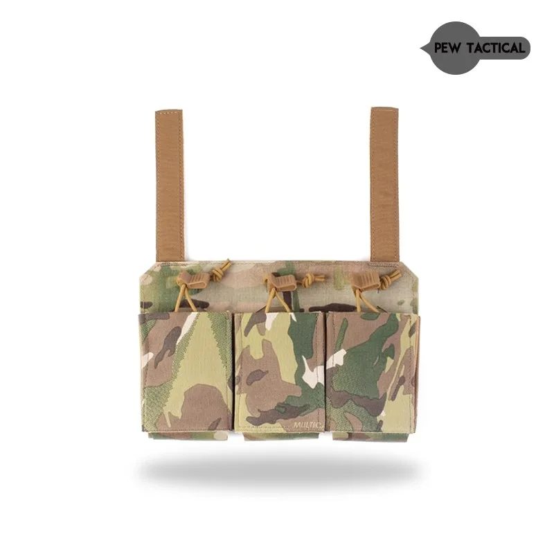 Chaleco táctico PEW Thorax HSP estilo Triple Mag bolsa 556/545/762 para portador de placa peso ligero - imagen 5