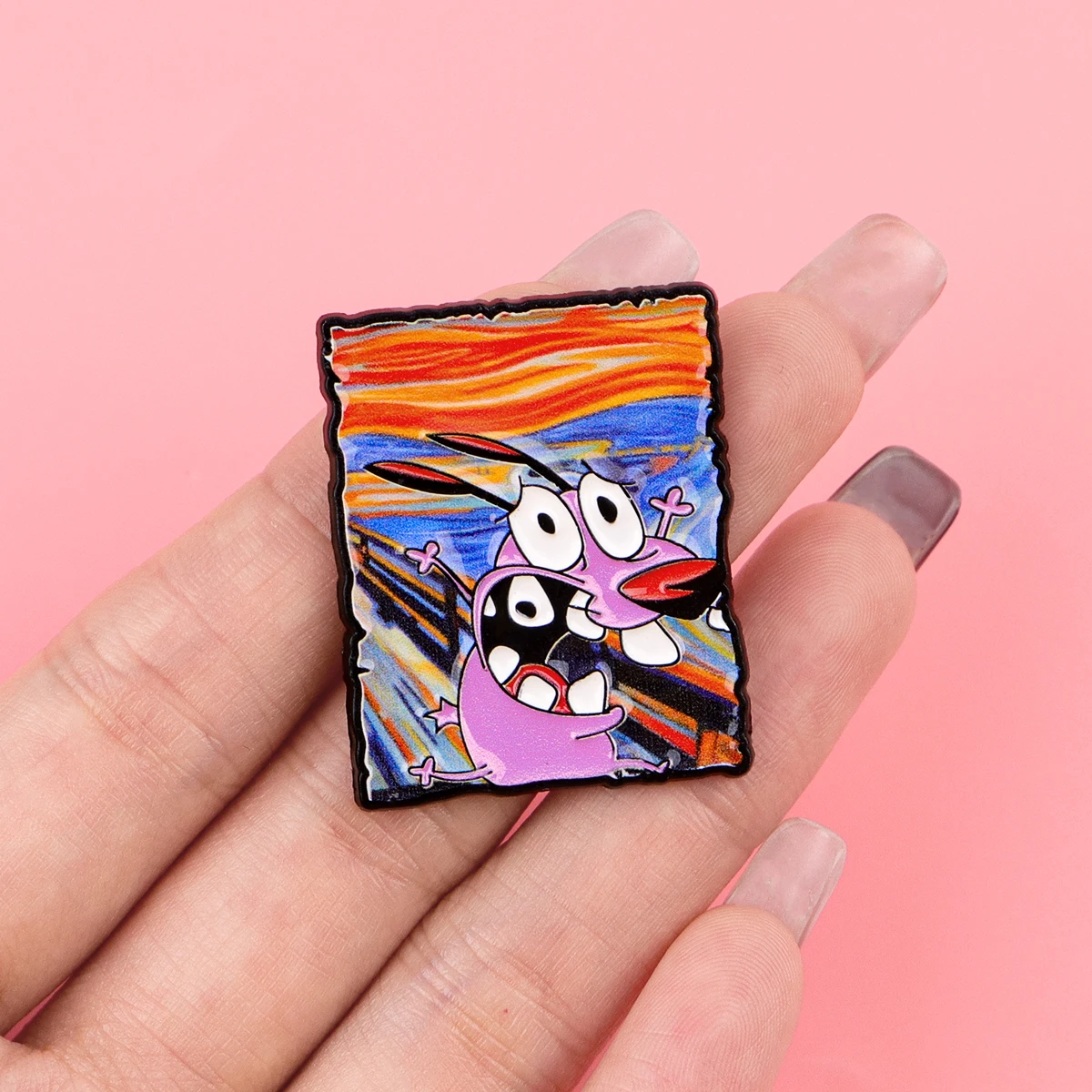 Pin esmaltado artístico para mochila MOLLE – Broche divertido tactico - imagen 4