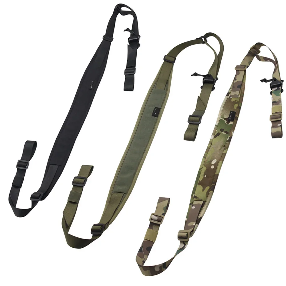 Correa táctica Modular para Rifle, accesorio de 2 puntos de 2,25 "de ancho, extraíble, acolchado, para pistola de tiro, Ajuste rápido