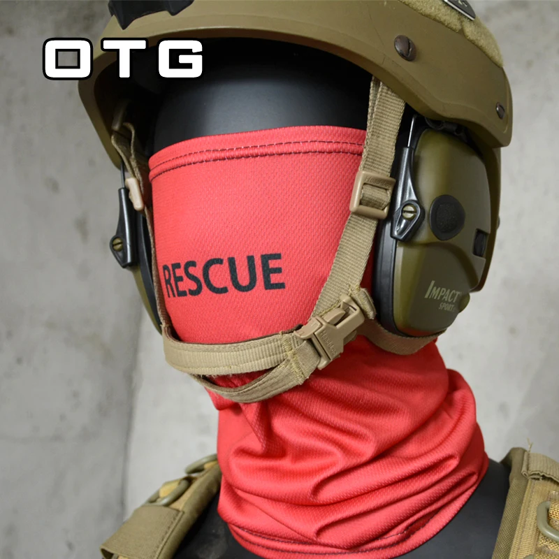 Mascarilla de rescate, toalla de media cara de secado rápido, tela transpirable de ojo de pájaro, Material con efecto transpirable - imagen 4