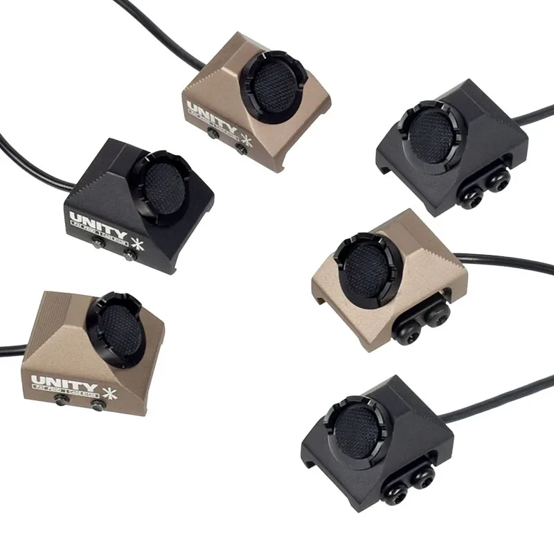 Interruptor remoto de presión táctica cubierta de M-LOK Dual cola Surefir ModButton enchufe PEQ15 DBAL A2 láser AR15 Airsoft M600  Linterna - imagen 4