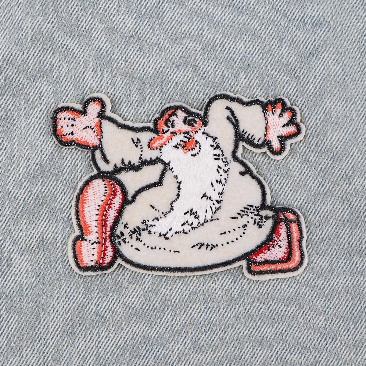 Parches bordados de anciano para ropa, pegatinas, apliques de planchado DIY, parches para ropa, chaqueta, Jeans, rayas de moda - imagen 5