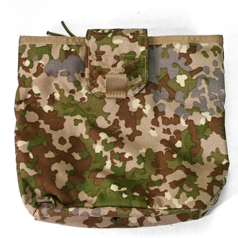 Bolsa de almacenamiento táctica plegable de nailon resistente al agua 500D para artículos varios, esencial para acampar y cazar - imagen 3