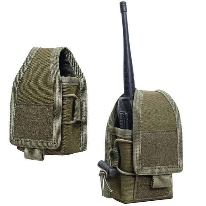 Soporte de nailon 1000D para Radio, funda para Radios Molle, soporte para Walkie Talkies al aire libre, bolsa de bolsillo para caza - imagen 3