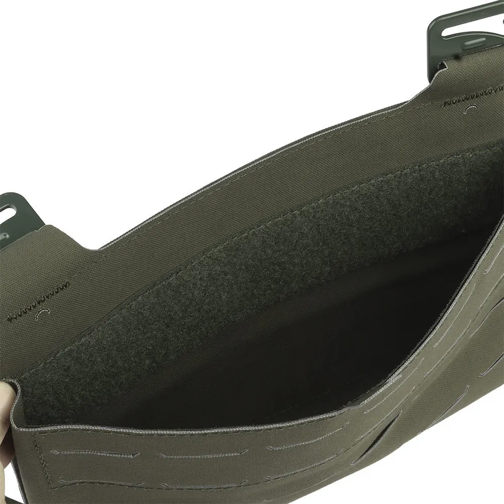 Tatical GHOOK MOllE PALS solapa frontal Triple revista bolsa de canguro insertos FCPC V5 chaleco portador caza Airsoft Accesorios - imagen 5