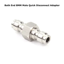 Acoplador rápido acero inoxidable para aire comprimido doble macho