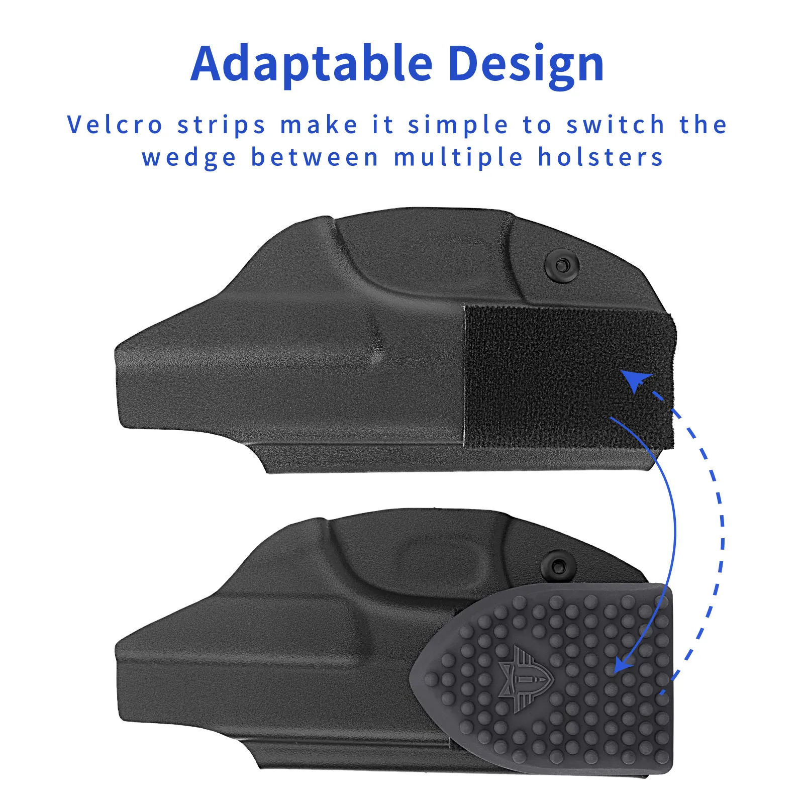 2/4 Uds IWB funda de cuña Universal funda Pad apéndice Kit de cuña de transporte almohadillas suaves para accesorios de transporte ocultos - imagen 4