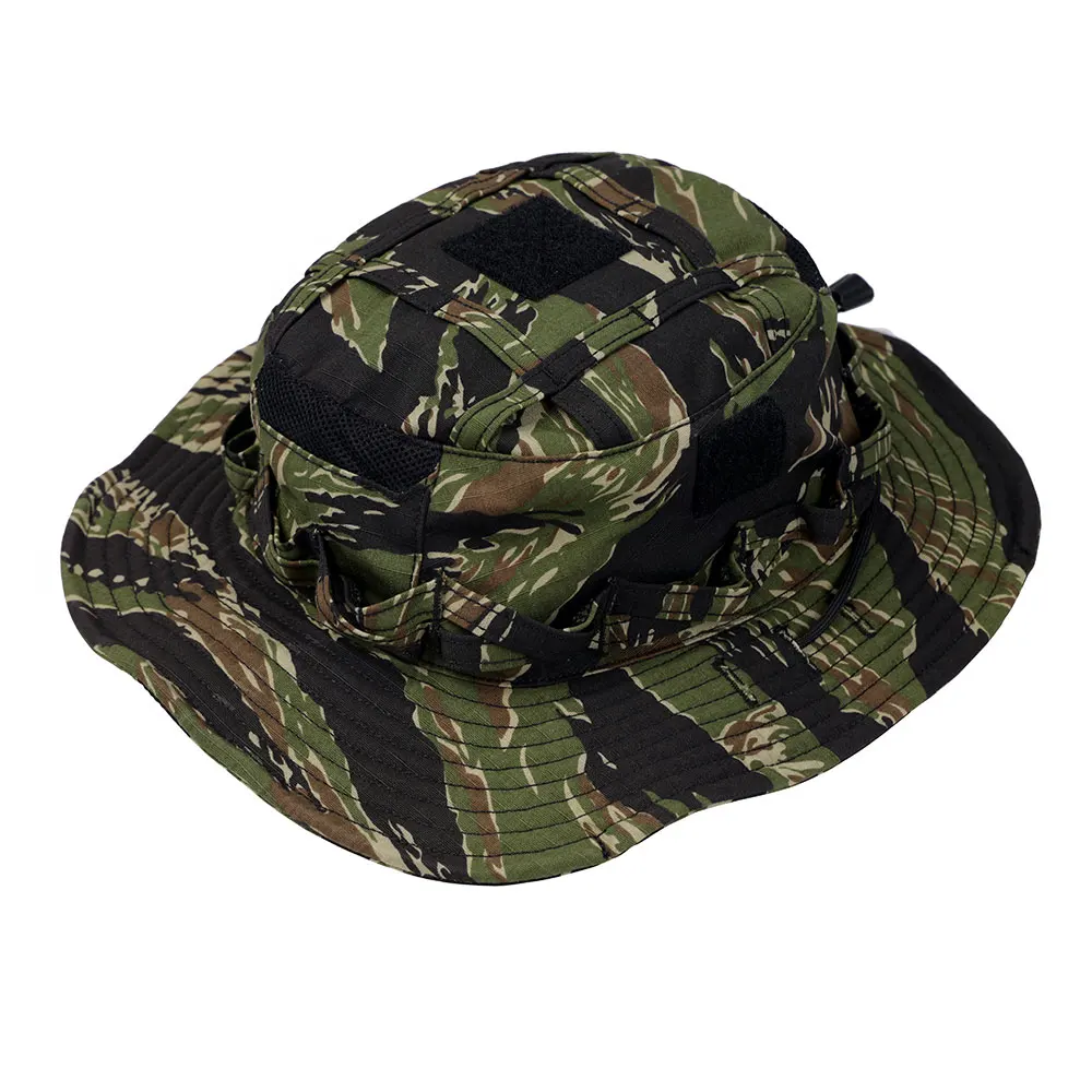 Emersongear Rock Lizard, sombrero Boonie táctico transpirable de ala corta, deportes de combate, caza, gorra redonda de camuflaje, sombreros a prueba de sol para acampar - imagen 3