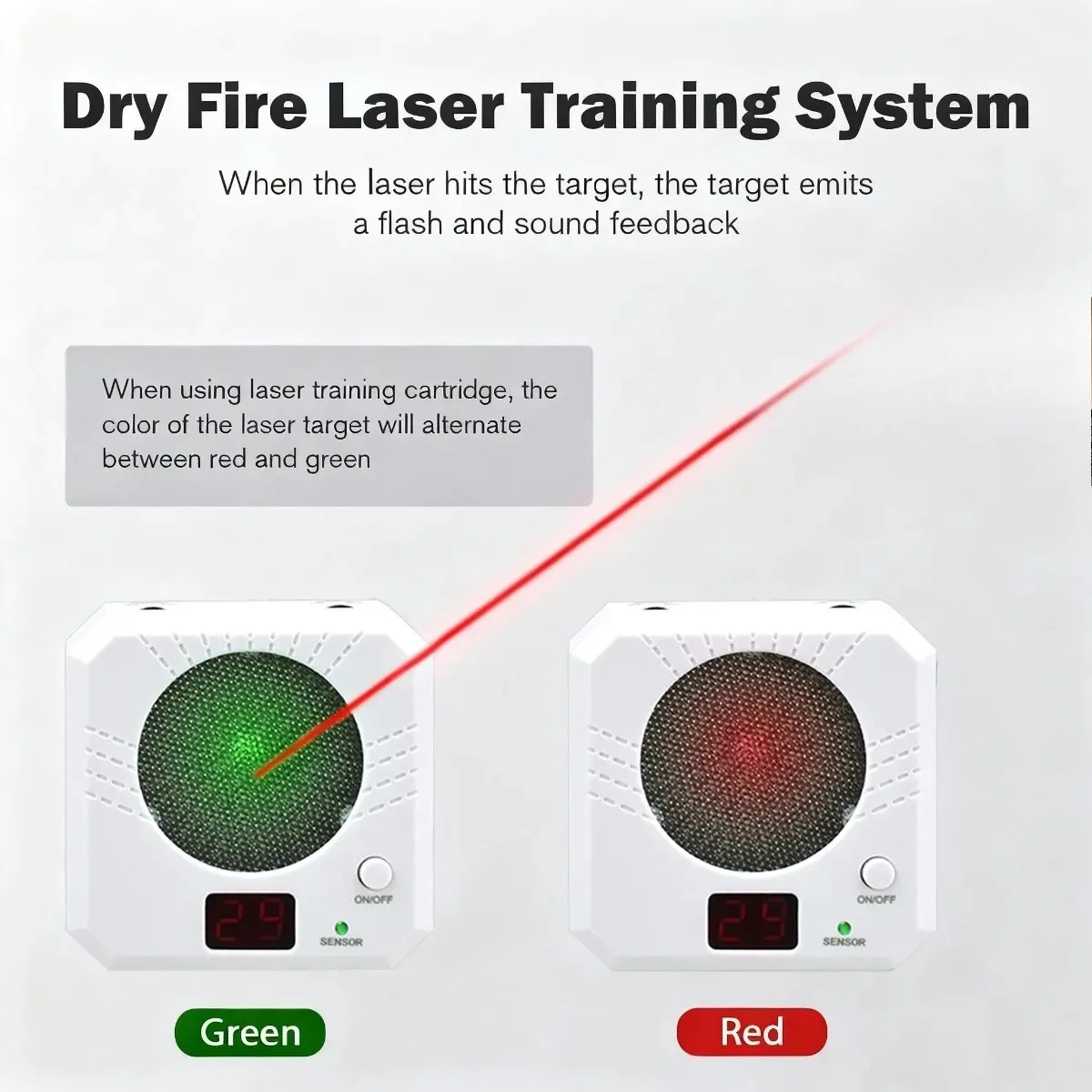 Objetivo láser infrarrojo para 9mm 308 223 – Entrenamiento seco - imagen 4