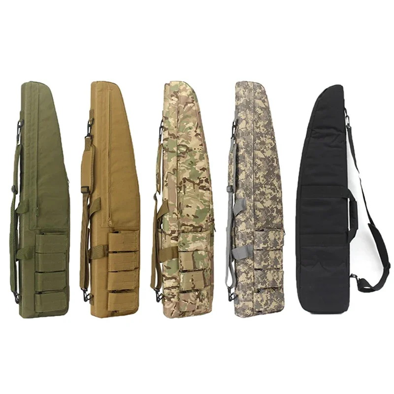 Bolsa de pistola larga táctica resistente, impermeable, funda de caza, accesorios Airsoft, Molle, Rifle de francotirador, funda para pistola - imagen 3