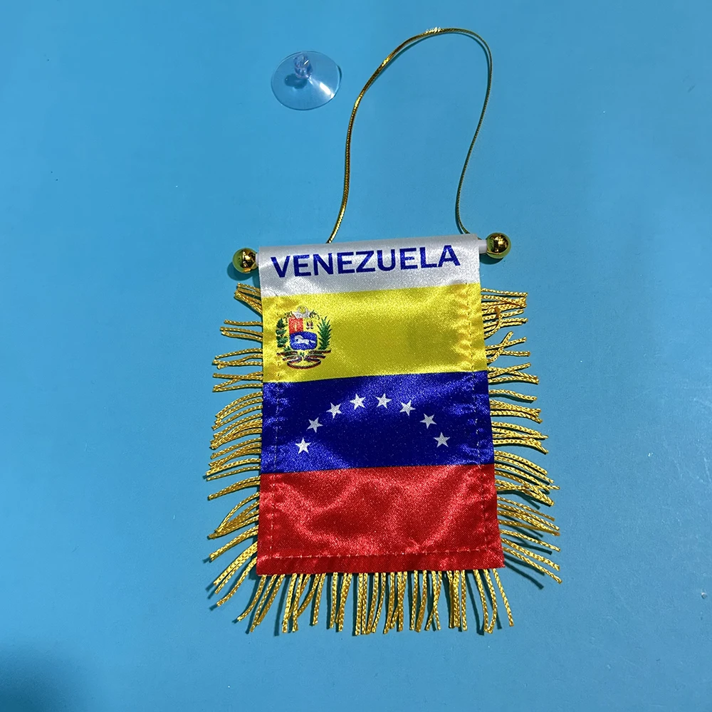 SKY FLAG bandera de coche Venezuela poliéster doble cara - imagen 3