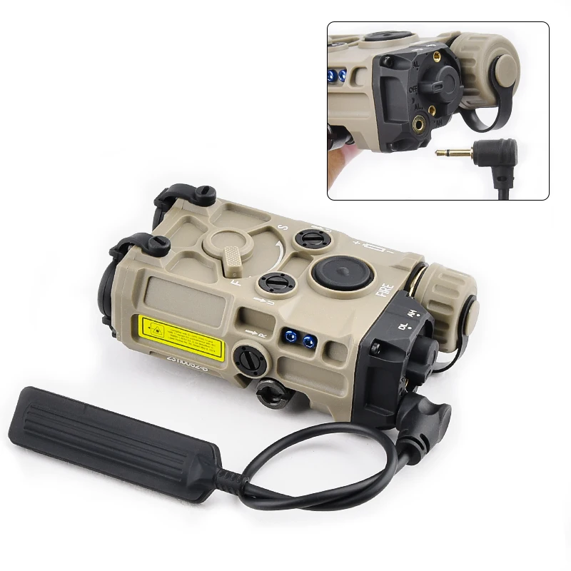 WADSN linterna táctica M600C M600 PEQ 15 L3 NGAL DBAL A2 MAWL PERST 4 RAID OGL MAWL C1 CQBL 1 arma M300A M300 linterna SF - imagen 5