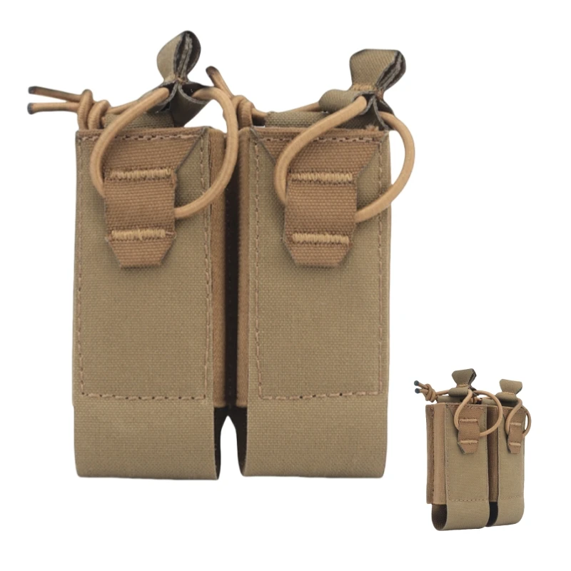 Caja de doble función DPMP, paquete de accesorios MOLLE multifuncional con bolsa de doble clip