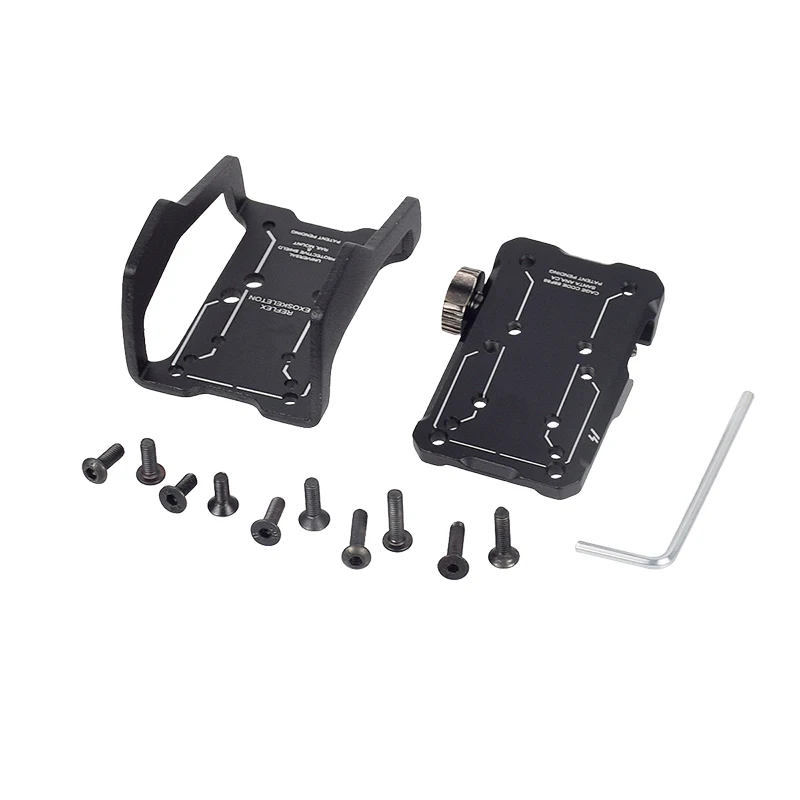 Funda protectora táctica de punto rojo, equipo de tiro Airsoft, alcance Universal, montaje de exoesqueleto, riel Picatinny de 20MM - imagen 3