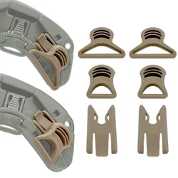Clip giratorio para gafas casco con rieles laterales Airsoft