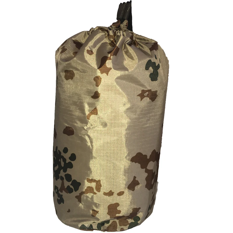 Camuflaje manchado alemán impermeable ligero y duradero portátil miscelánea bolsa de cubo bolsa de reciclaje bolsa de accesorios - imagen 4