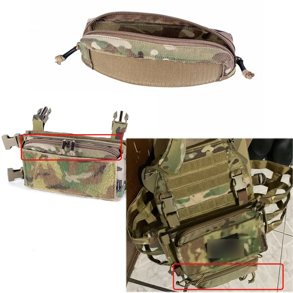 Caza táctica MK3 MK4 pecho colgante vientre bolsillo cierre de cremallera bolsa de pecho bolsa de accesorios - imagen 2