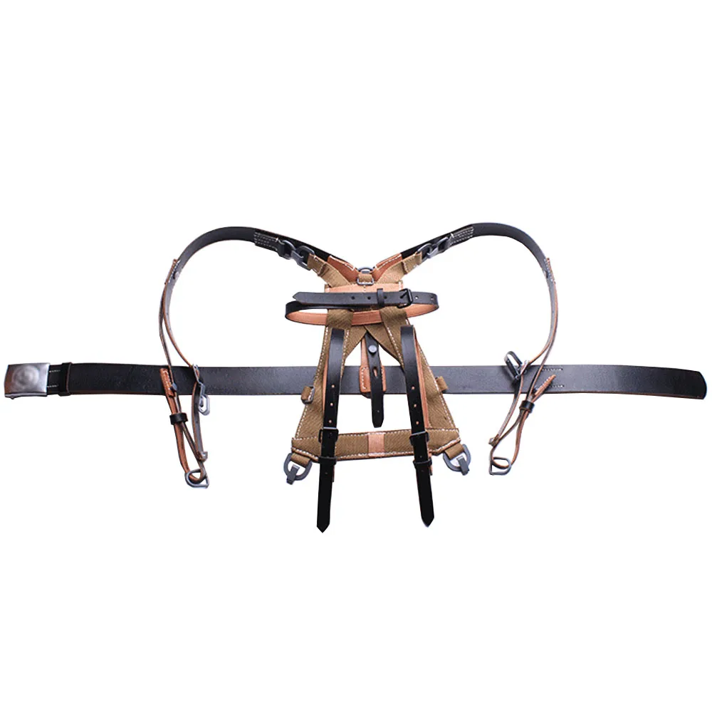 Paquete de marco en A alemán de la Segunda Guerra Mundial, mochila duradera para senderismo al aire libre, paquete de equipo táctico, bolsa de 98k - imagen 5