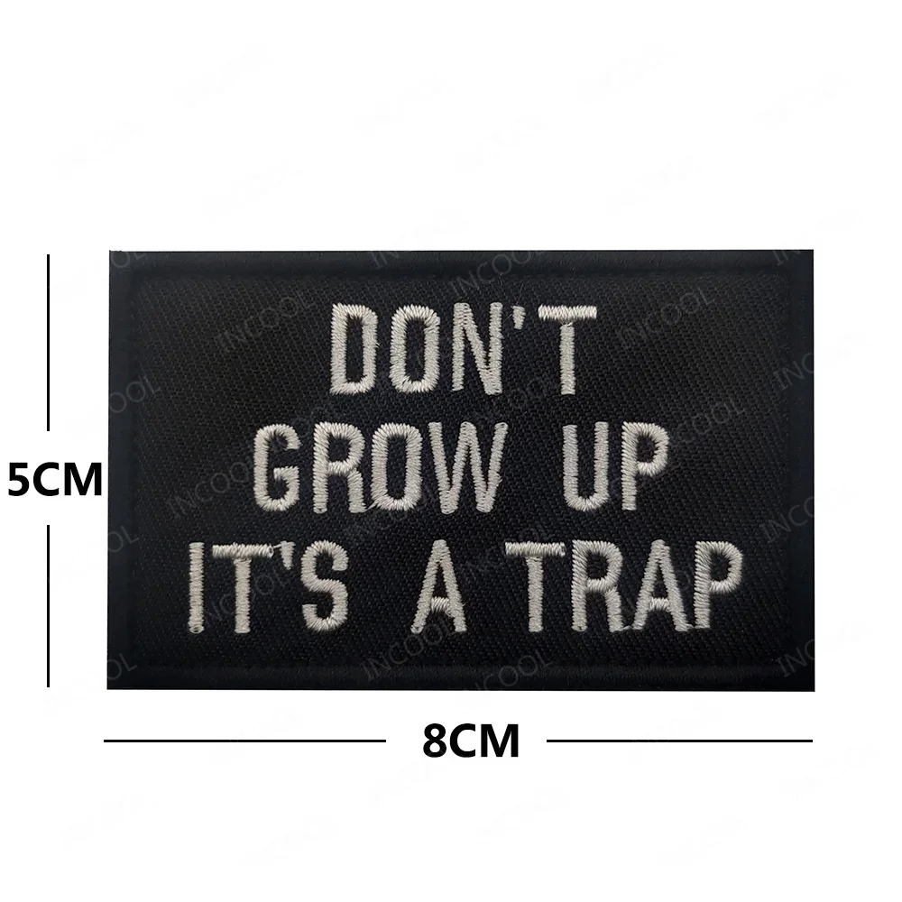 Advertencia bordada No tengo Idea ¿Qué estoy haciendo es lo que pero morir un buen día crecer parches chaleco táctico insignias de mochila - imagen 4