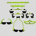 green 8 piece
