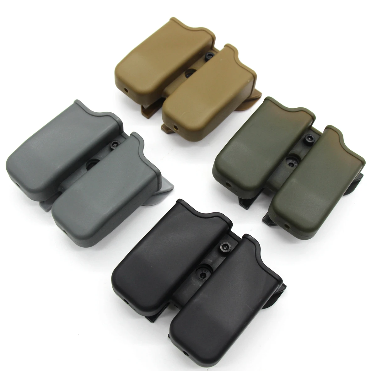 Bolsa táctica doble para revistas, soporte magnético rápido para GL M9 PX4, accesorios para armas de caza, 9x19mm - imagen 4