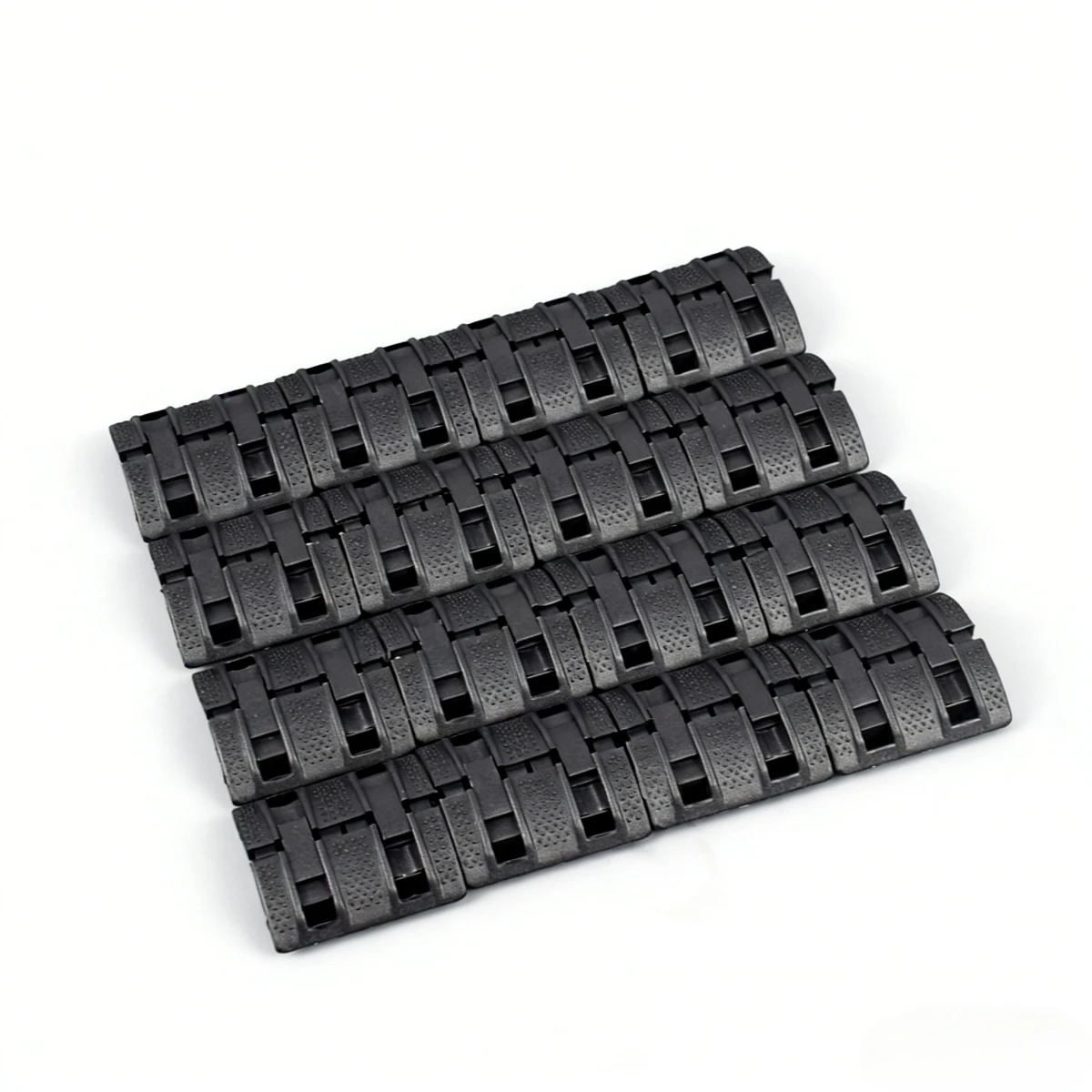 Protector de riel Picatinny de 20mm, cubierta de goma antiescaldaduras, guardamanos antideslizante resistente al calor para caza con Rifle, 16 Uds. - imagen 3