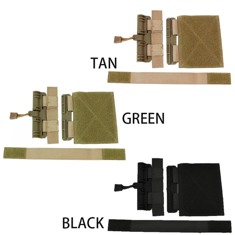 Chaleco táctico de caza, hebilla de liberación rápida Molle Universal, accesorios de hebilla de Extracción rápida, se adapta a la hebilla del cinturón lateral - imagen 2