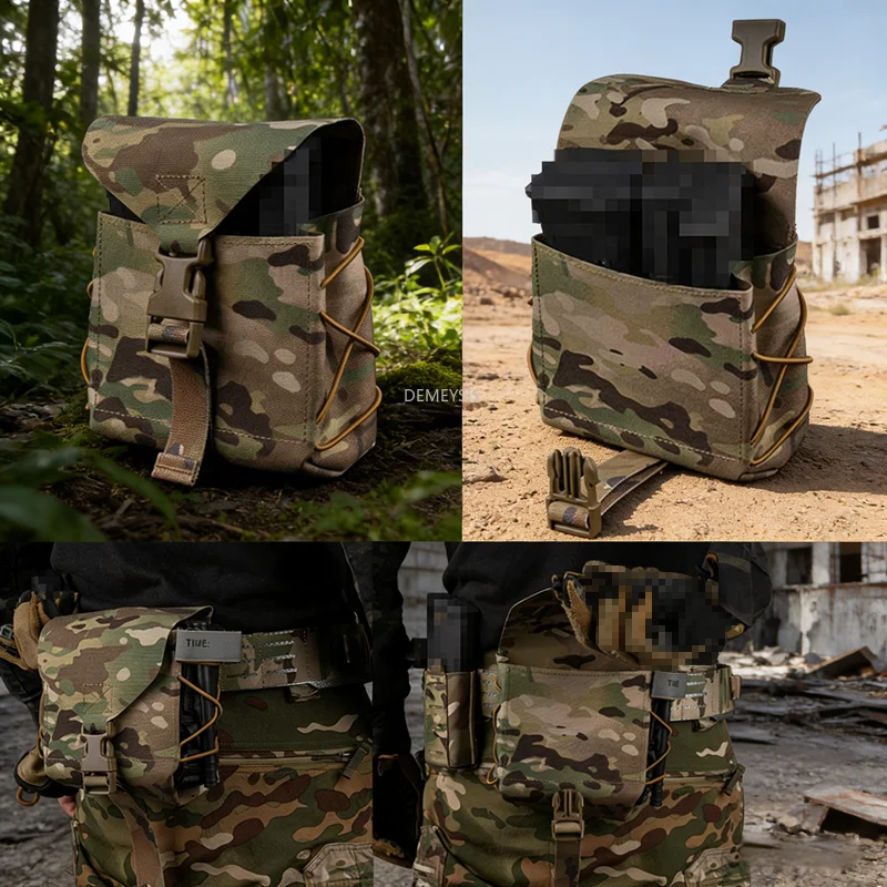 MAGPUL D60 Bolsa táctica MOLLE cinturón para cartuchos
