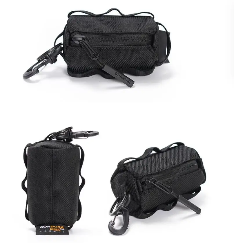 Bolsa de almacenamiento portátil para exteriores, bolsa colgante funcional de nailon balístico, mini bolsa de almacenamiento de tambor, kit de herramientas para llaves - imagen 4