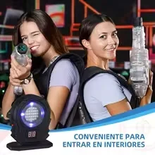 FChristmas Gifts Mini objetivo de dardo infrarrojo objetivo de entrenamiento láser objetivo láser de inducción objetivo de puntuación automática comentarios de luz de sonido