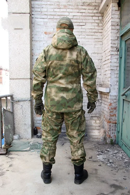 Traje amplio de Gorka-3M ruso, traje Mox de camuflaje, Chen, color verde - imagen 2