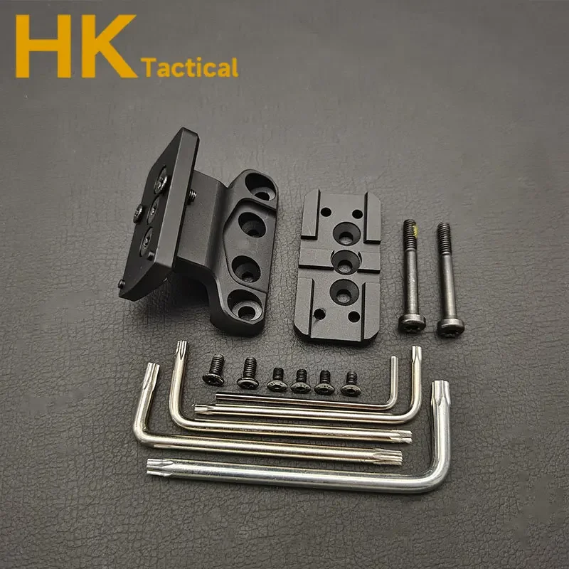 Soporte táctico Airsoft serie COG rápido con Base óptica compensada RM y juego de placa adaptadora para caza TA31 TA11 ACO VCO - imagen 5