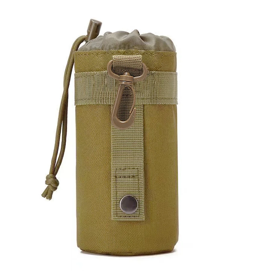 Bolsa para botella de agua Molle para exteriores, estante para acampar, senderismo, bicicleta, bolsa para botella, cuerda para tirar, bolsa para botella multifuncional - imagen 2