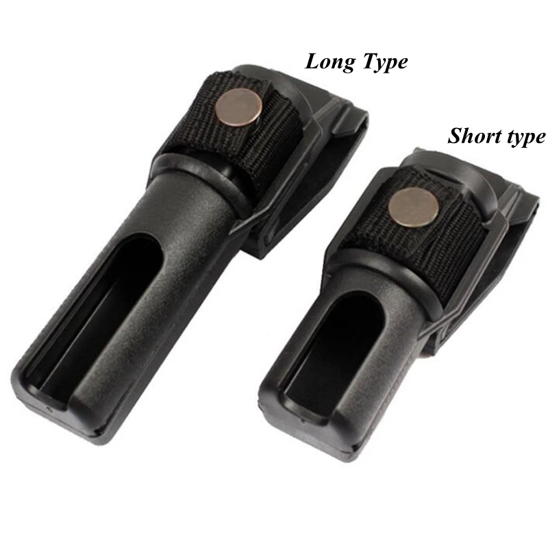 Soporte para bastón telescópico, funda Universal con rotación de 360 grados, bolsillo táctico para cinturón, se adapta a bastón de 16 a 21 pulgadas - imagen 4