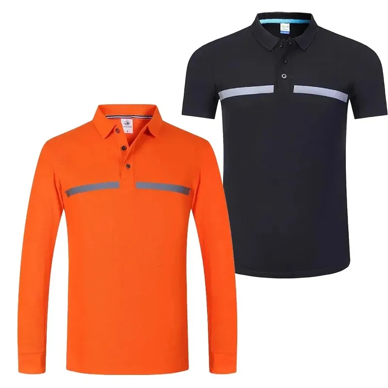 Polo de seguridad para el trabajo, ropa reflectante de alta transpirabilidad y absorción del sudor, diseño fino resistente al desgaste - imagen 3