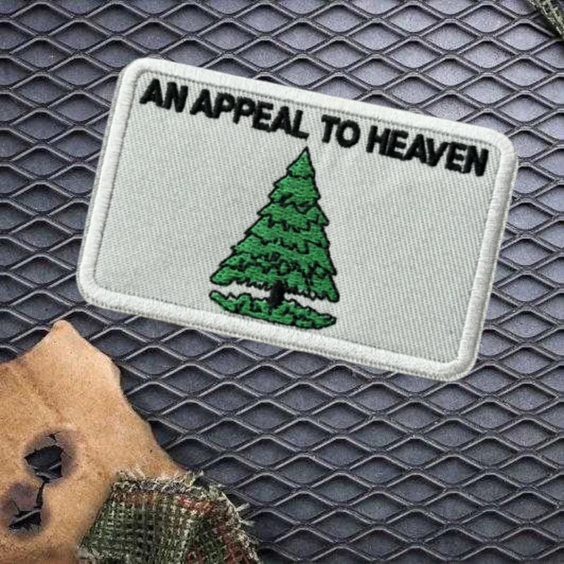 Parche bordado 3D de un apelo para ir al trabajo, insignia de moral táctica con gancho y bucle, pegatina decorativa para mochila, parches para brazalete para ropa - imagen 4