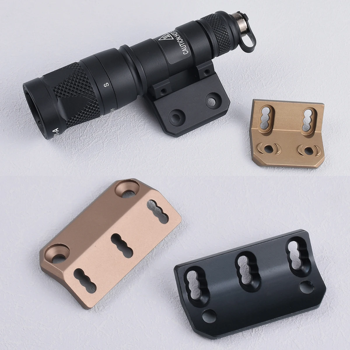 Soporte linterna ARIS SureFire M-Lok Keymod rail táctico encoding="UTF-8" /> - imagen 5
