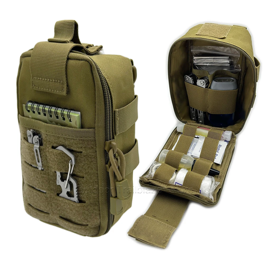 Bolsa táctica MOLLE de cintura 600D para primeros auxilios EDC - imagen 2
