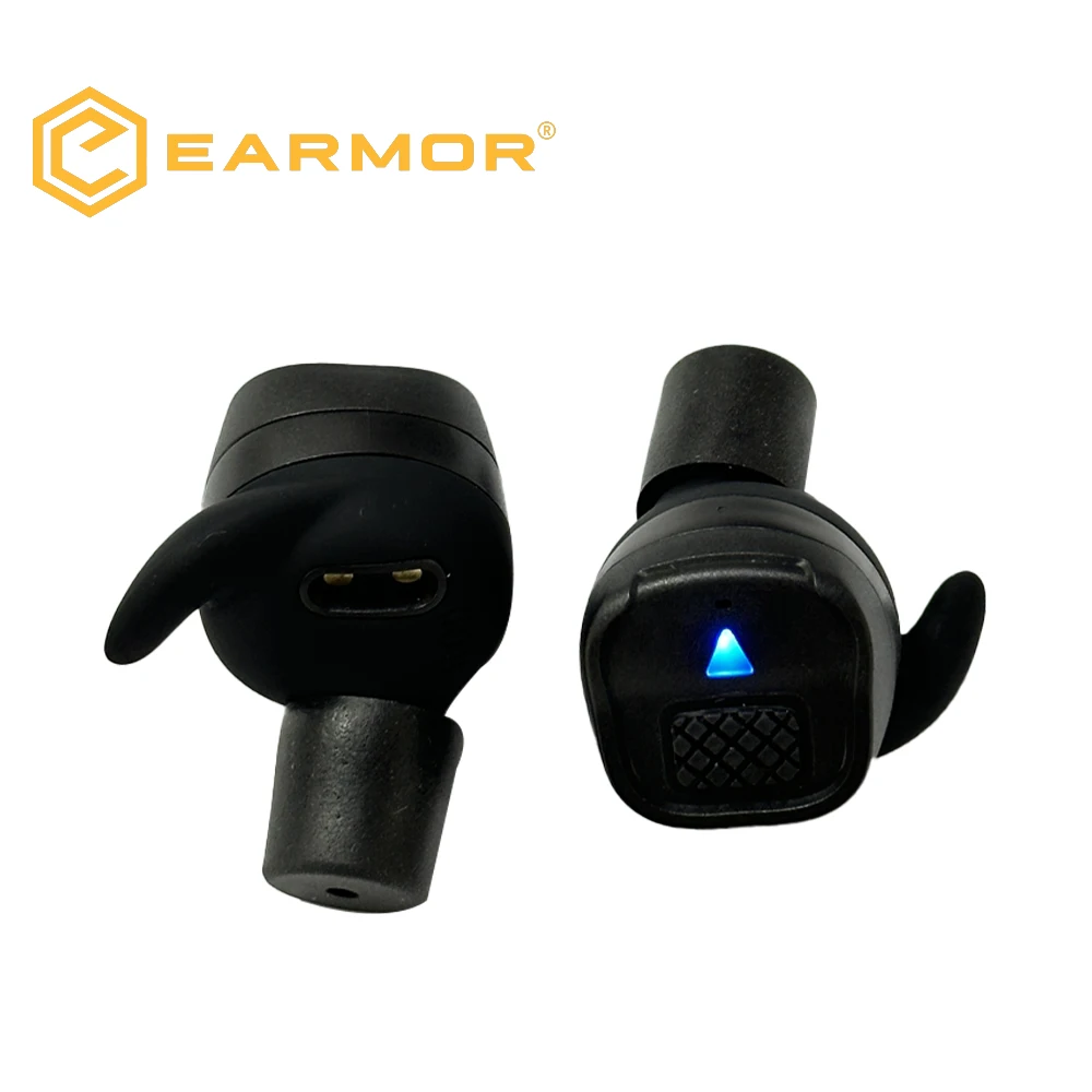 EARMOR M20T auriculares tácticos tapones para los oídos electrónicos antiruido cancelación de ruido para protección de disparos NRR26dB con Bluetooth - imagen 2