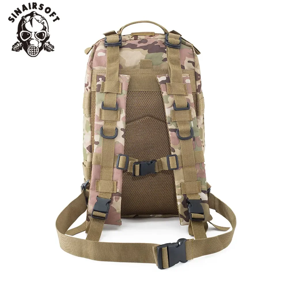 Mochila táctica militar de gran capacidad para hombre, bolsa de Asalto al aire libre, 3P EDC Molle, para senderismo, Camping y caza, 30l - imagen 3