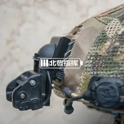 Nuevo tipo CNC aleación de aluminio caza táctica Airsoft ANVIS 6 9 casco de Metal adaptador de montaje NVG - imagen 4