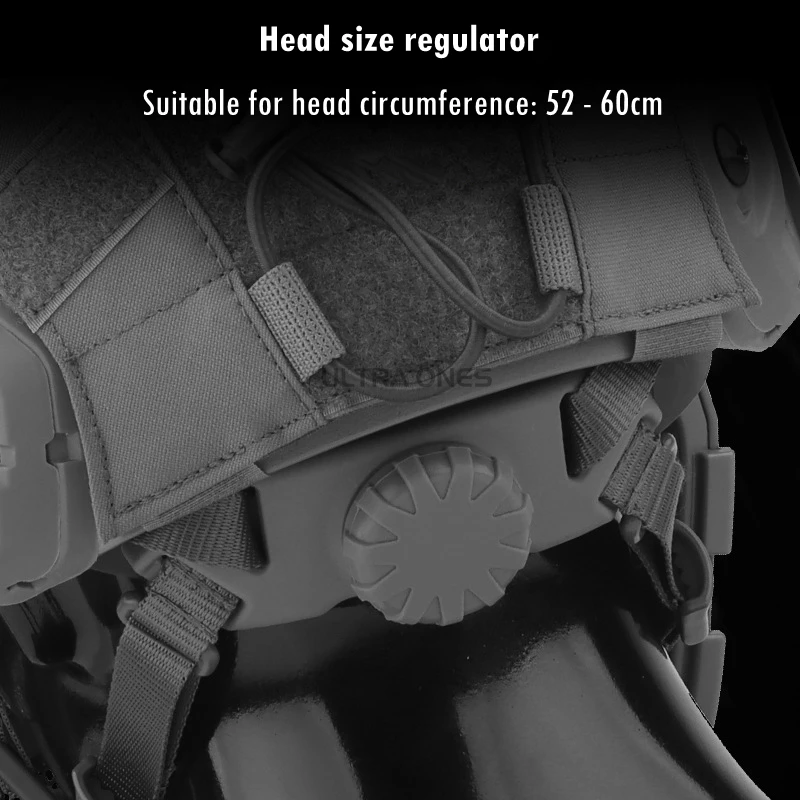 Cascos totalmente cubiertos Airsoft de 2 lentes, casco táctico de asalto con máscara extraíble, tela para casco, caza, tiro, CS, juego de casco rápido - imagen 5