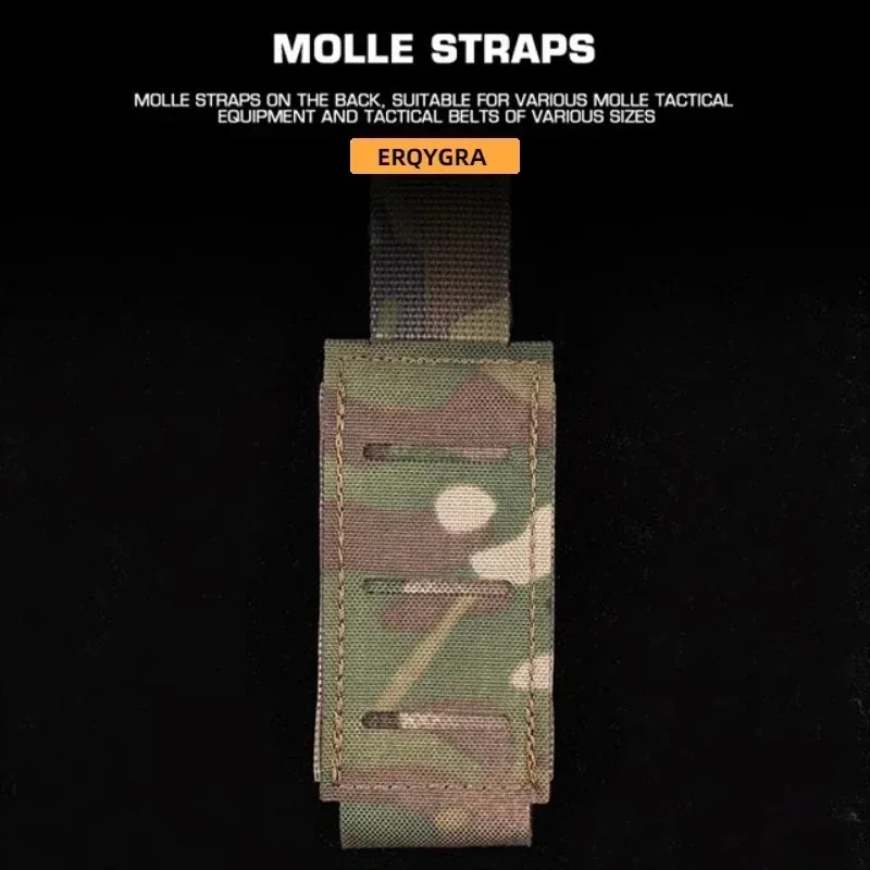 Funda táctica MOLLE para cargador airsoft camuflaje - imagen 4