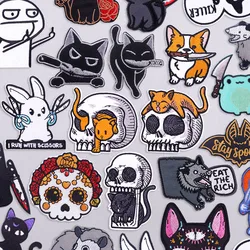 Parche termoadhesivo animal hippie punk para planchar en ropa DIY